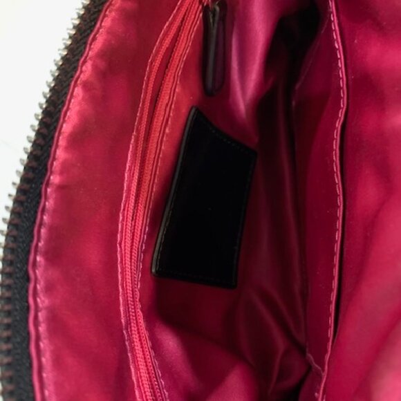 Coach Poppy Liquid Gloss Groovy Black Tote - Picture 9 of 10